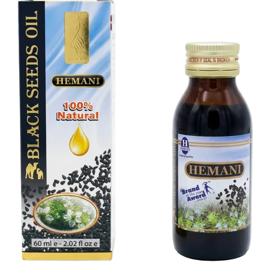 Óleo de Semente Preta Hemani 60ml - 100% Natural - Image 2