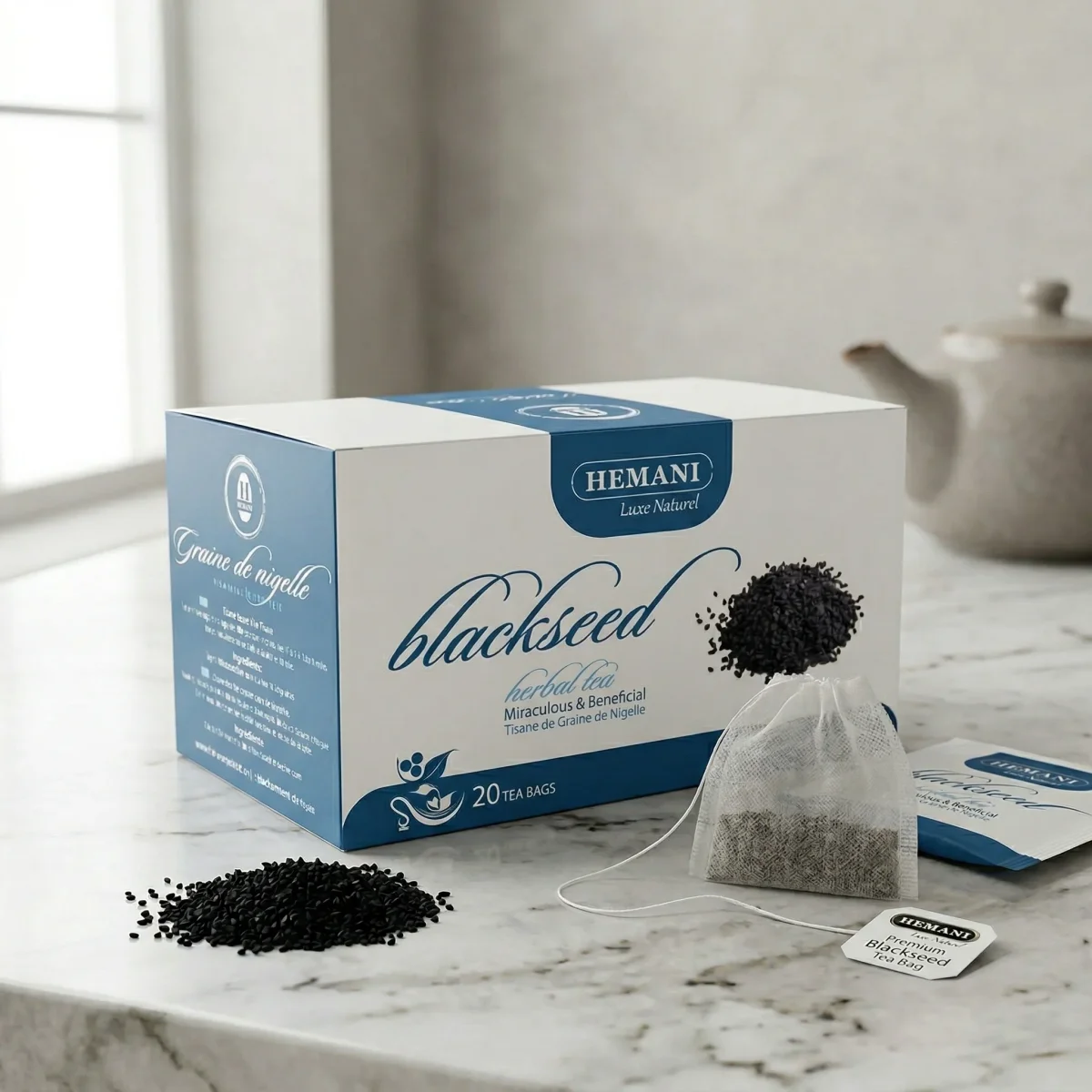 20 Chás de Ervas Nigella Hemani - Infusão em 20 Sachês - Image 6