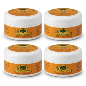 4 Cremes de Argan de Marrocos Tratamento para Contorno de Olhos e Rosto Dia e Noite 100mL -15%