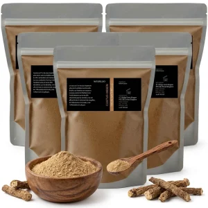 20 kg de pó de Costus indiano 100% natural (Origem: Índia) — 1 kg x 20 embalagens