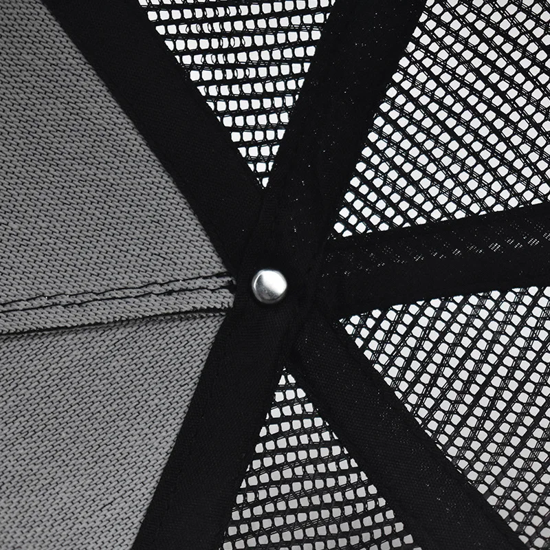 Boné de Malha Xadrez Unissexo – Proteção Solar e Estilo - Image 8
