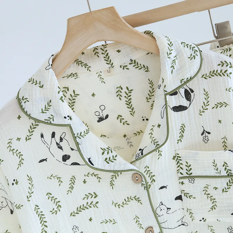 Conjunto de Pijama Feminino 100% Algodão – 5 Estilos - Image 3
