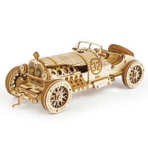Puzzle de Madeira 3D de Carro | Kit DIY | Presente Artesanal