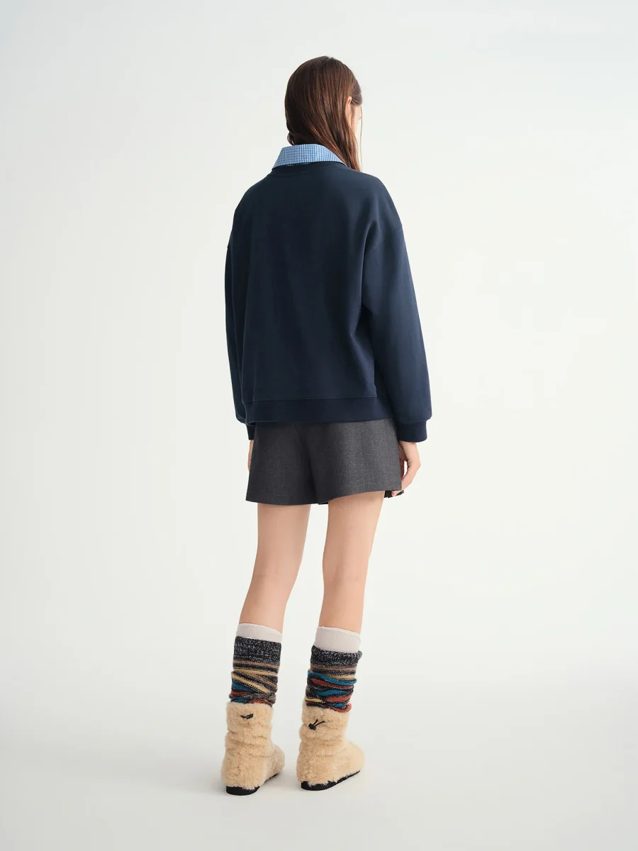 Camisola Oversized Bordada Retro Feminina – Conforto e Estilo - Image 6