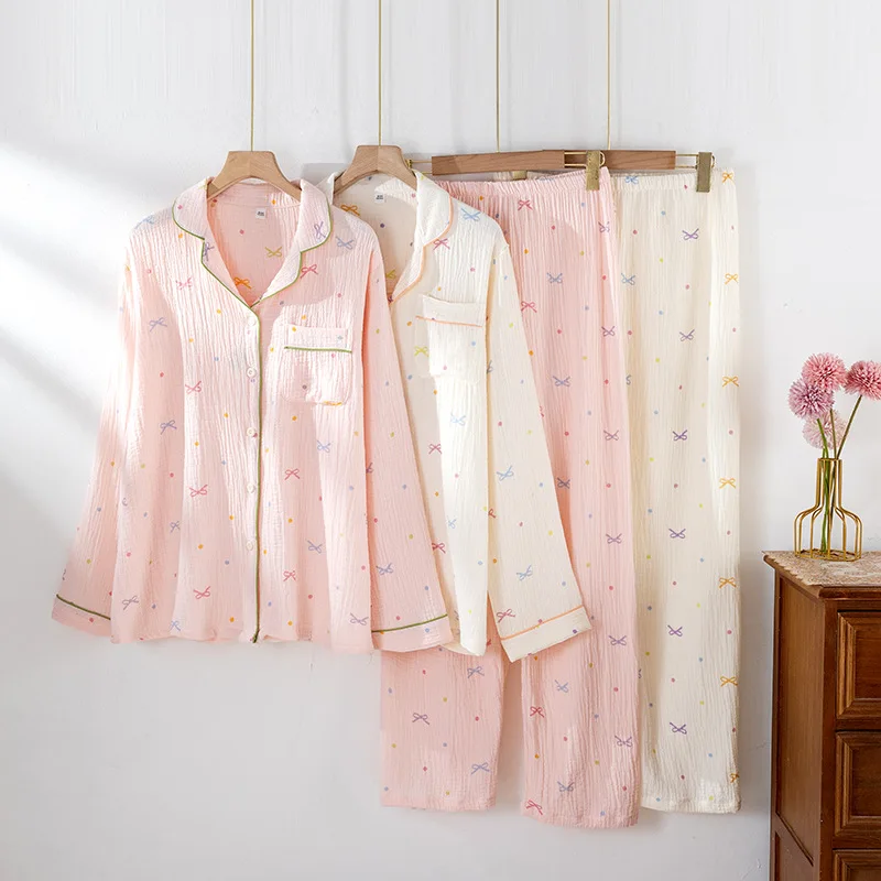 Conjunto Pijama Mulher 100% Algodão Crepe: Conforto - Image 2