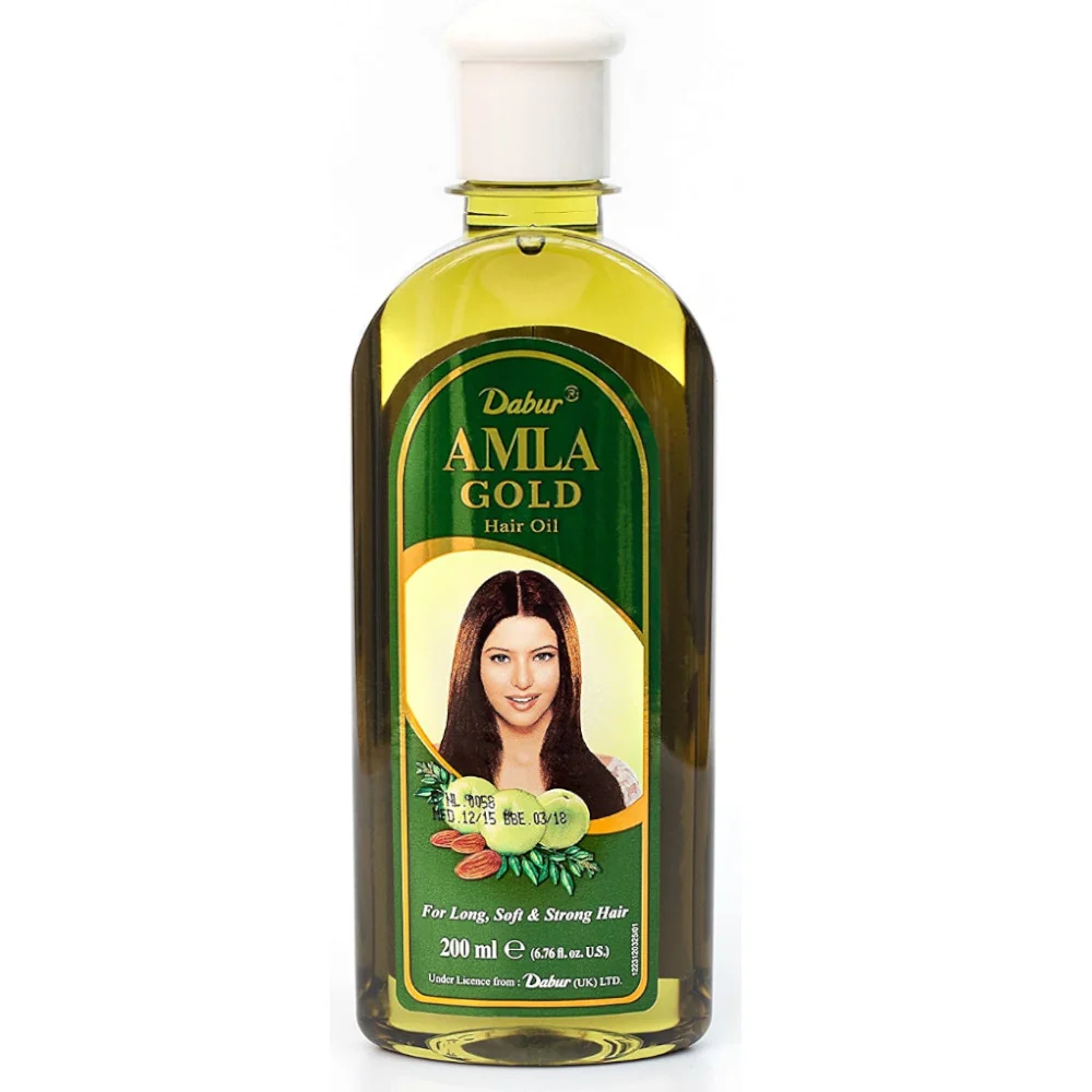 Óleo Capilar Dabur Gold Amla 200 ml - Óleo para Cabelo - Image 2