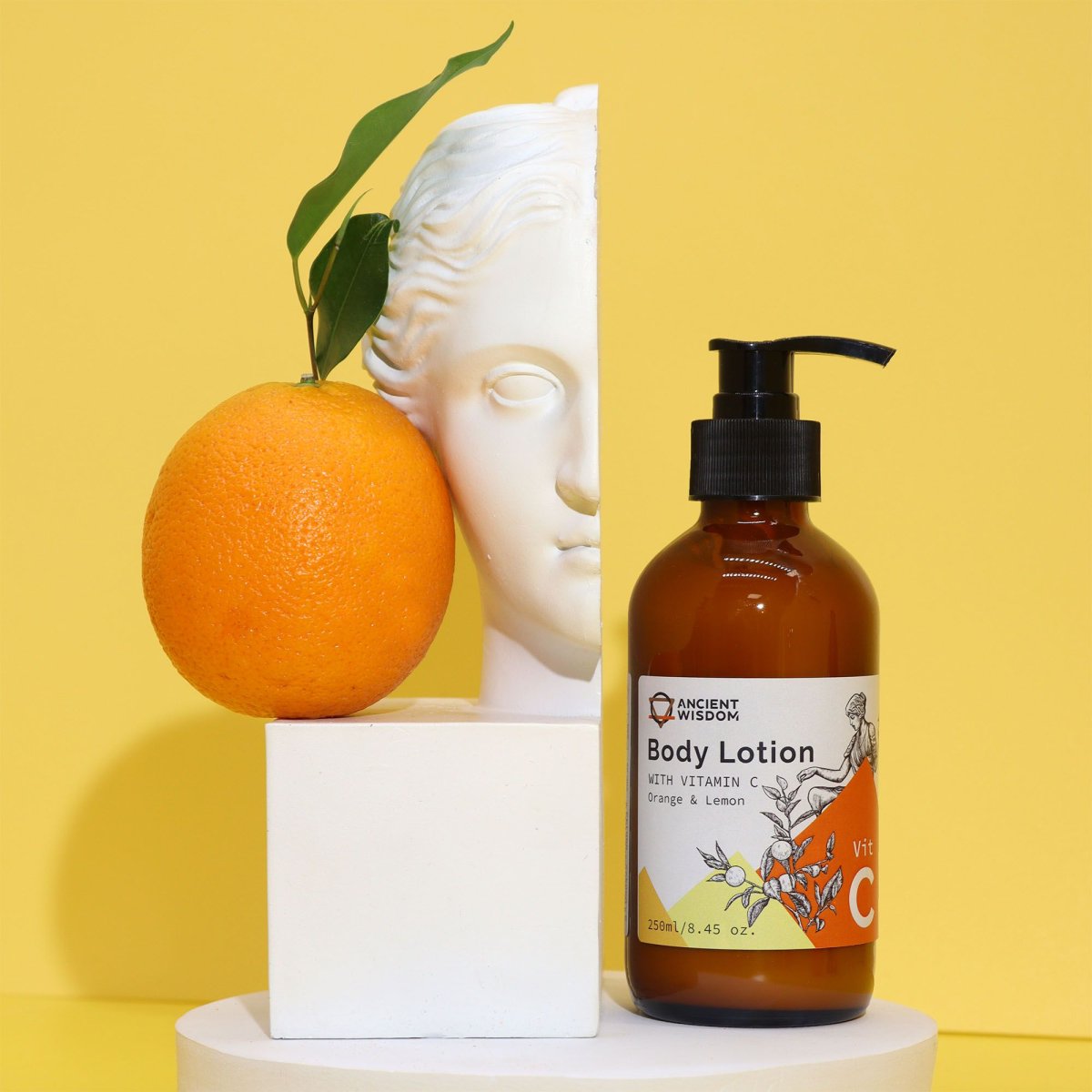 Loção Corporal Vitamina C Laranja Limão Goddess’s | Pele Radiante
