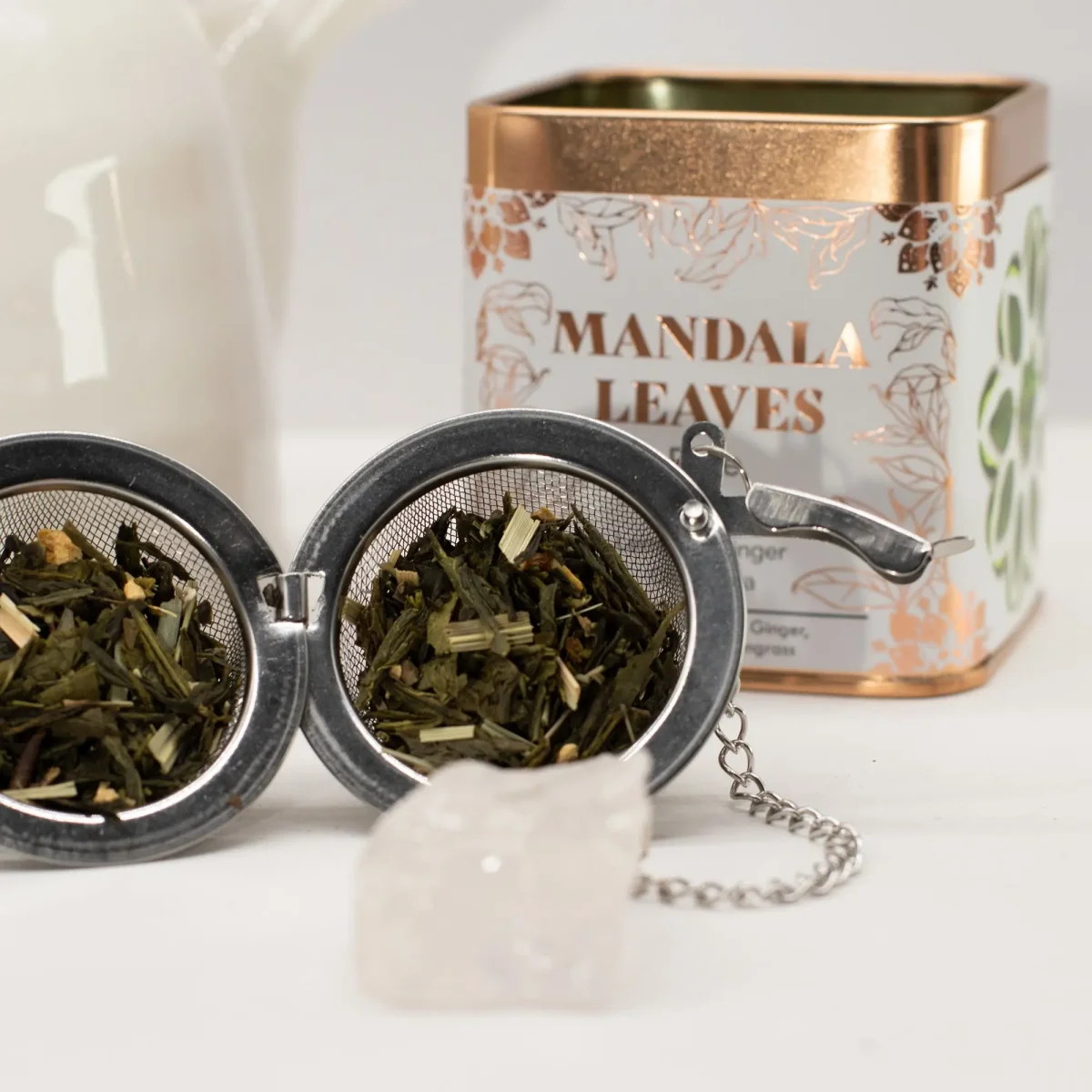 Chá Verde com Limão e Gengibre Eco 50g | Revigorante - Image 6