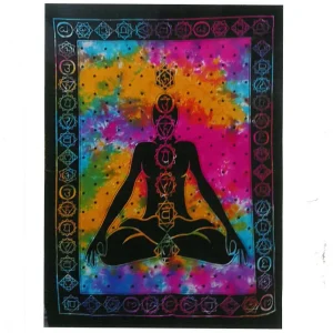 Arte de Parede Buda e Chakra – Decoração Zen