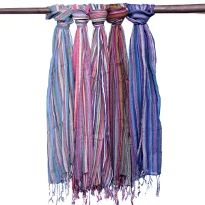 Echarpes Indianas Púrpura – Estilo Boho *Aleatório