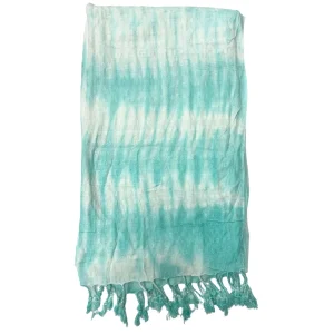 Echarpe Boho Turquesa Java: Arte e Elegância