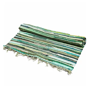 Tapete de Trapo Grande 150×90 cm – Qualidade Premium