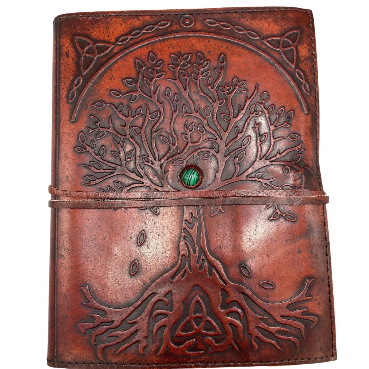 Caderno de Couro Árvore da Vida: Elegância e Tradição - Image 3