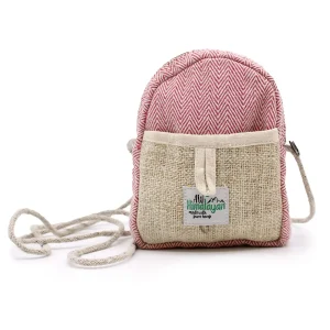 Bolsa Telemóvel Cânhamo com Corda – Cor *Aleatória