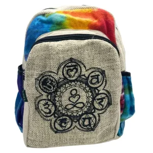 Mochila de Cânhamo 7 Chakras – Artesanato Étnico do Nepal