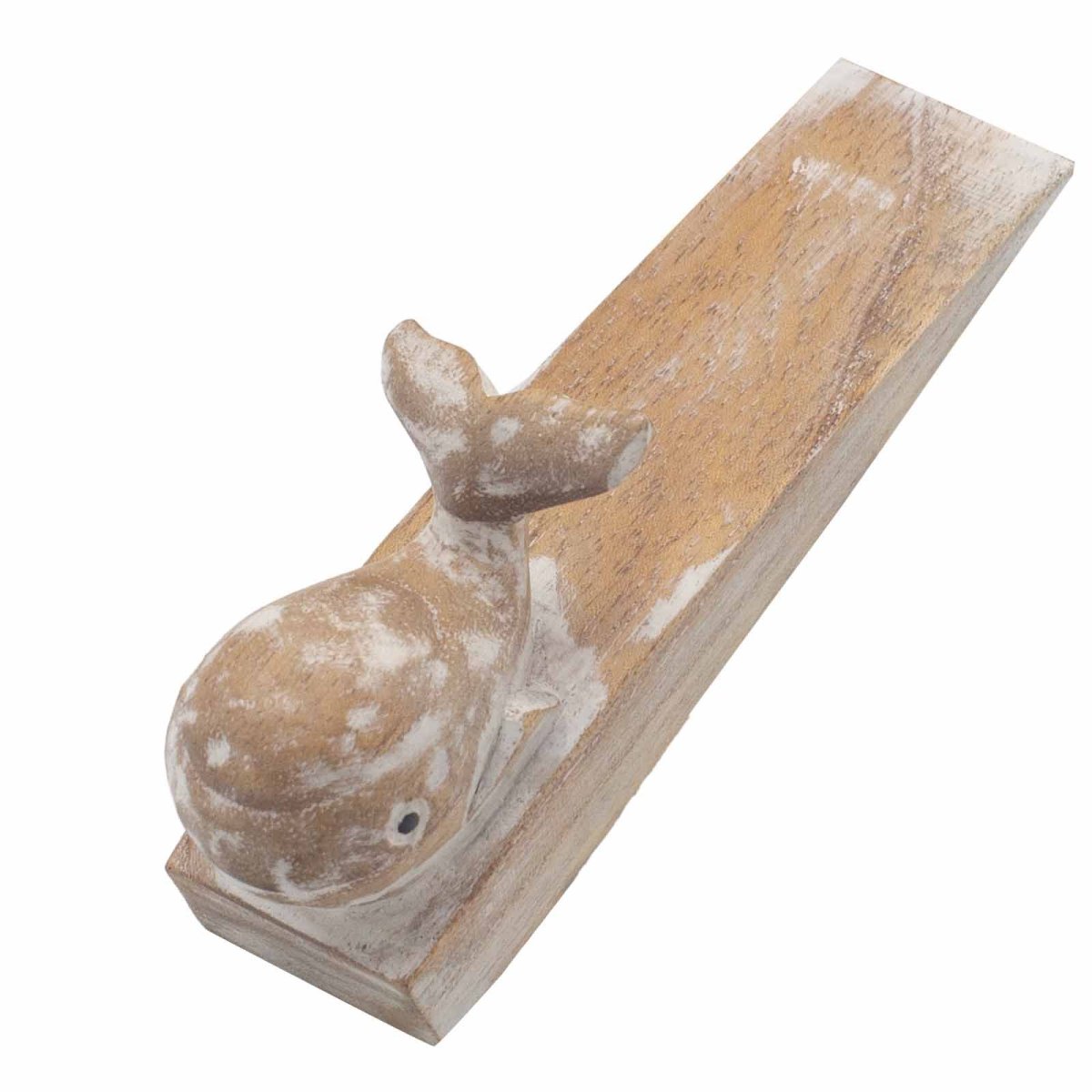 Travão de Porta Baleia Esculpido à Mão – Charme Marítimo - Image 4