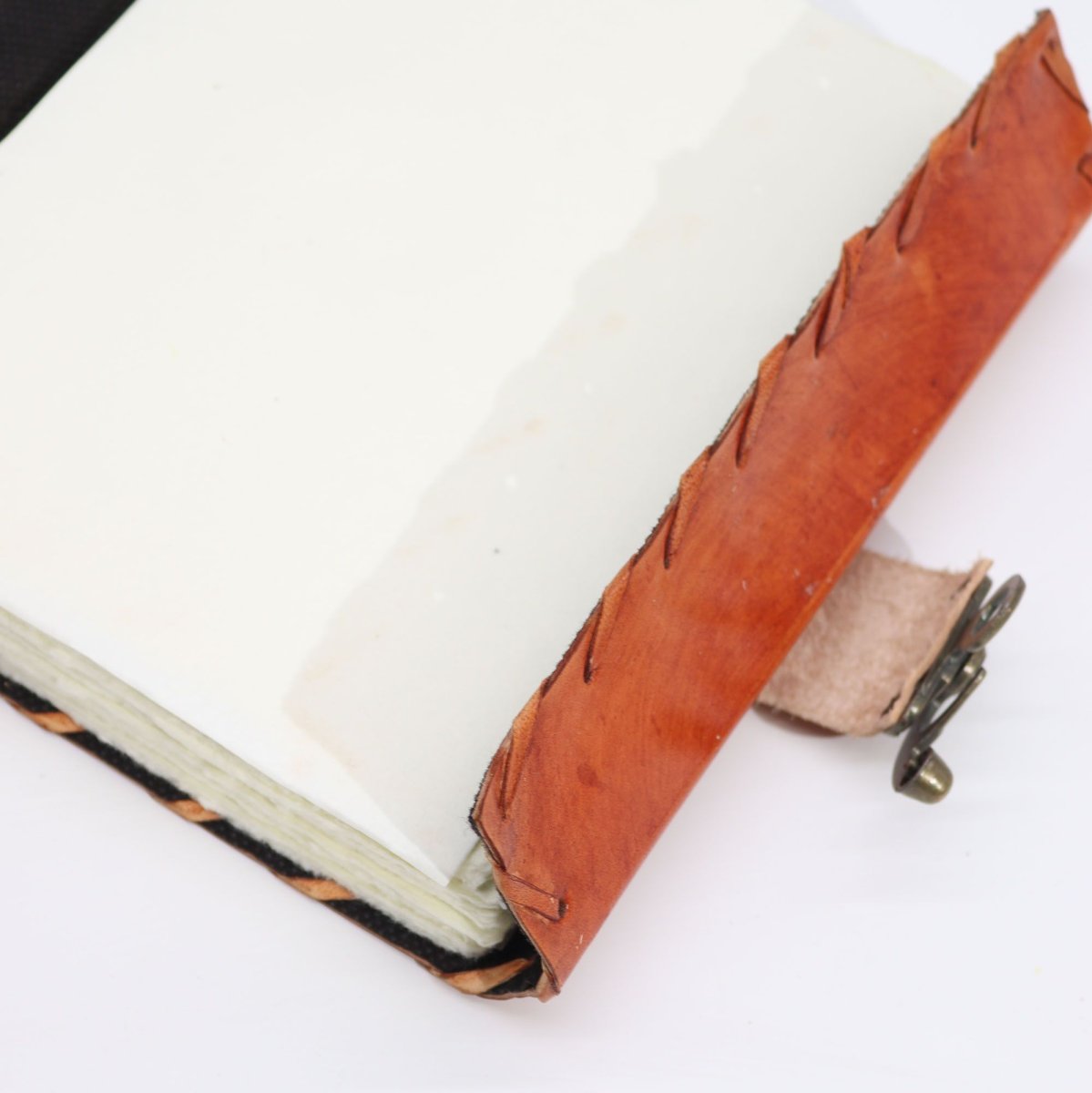 Caderno de Pele Olho Grego Vintage - Image 4