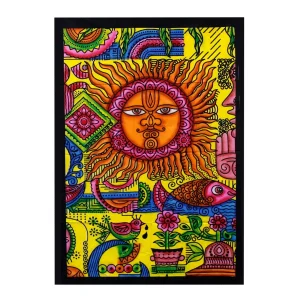 Arte de Parede de Algodão Sol | Decoração e Design