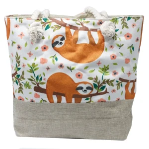 Bolsa Shopper de Preguiças: Estilo e Praticidade