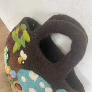 Bolsa de Feltro Jardim de Fadas – 35x27cm | Magia e Design