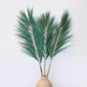 Palma Verde de Rayung 1.6m – Decoração Artesanal 1 Unid