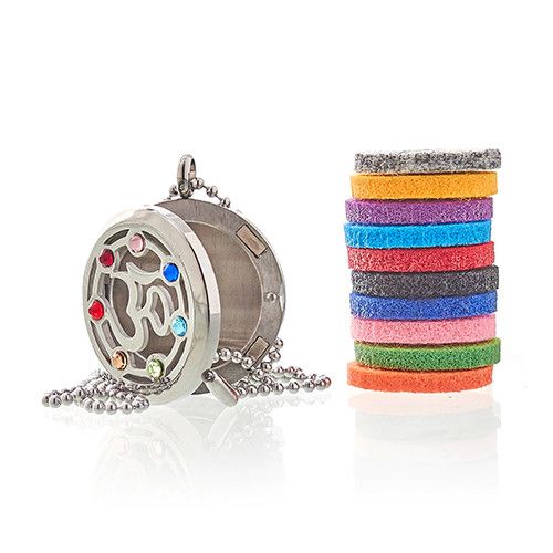 Colar de Aromaterapia OM Chakra – Bem-estar e Equilíbrio - Image 3