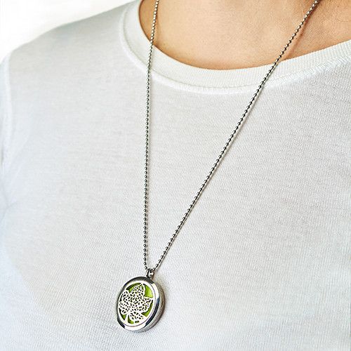 Colar de Aromaterapia OM Chakra – Bem-estar e Equilíbrio - Image 5