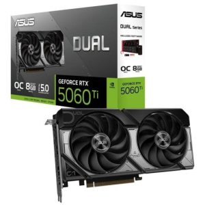 ASUS DUAL GeForce RTX 5060 Ti OC 8GB GDDR7